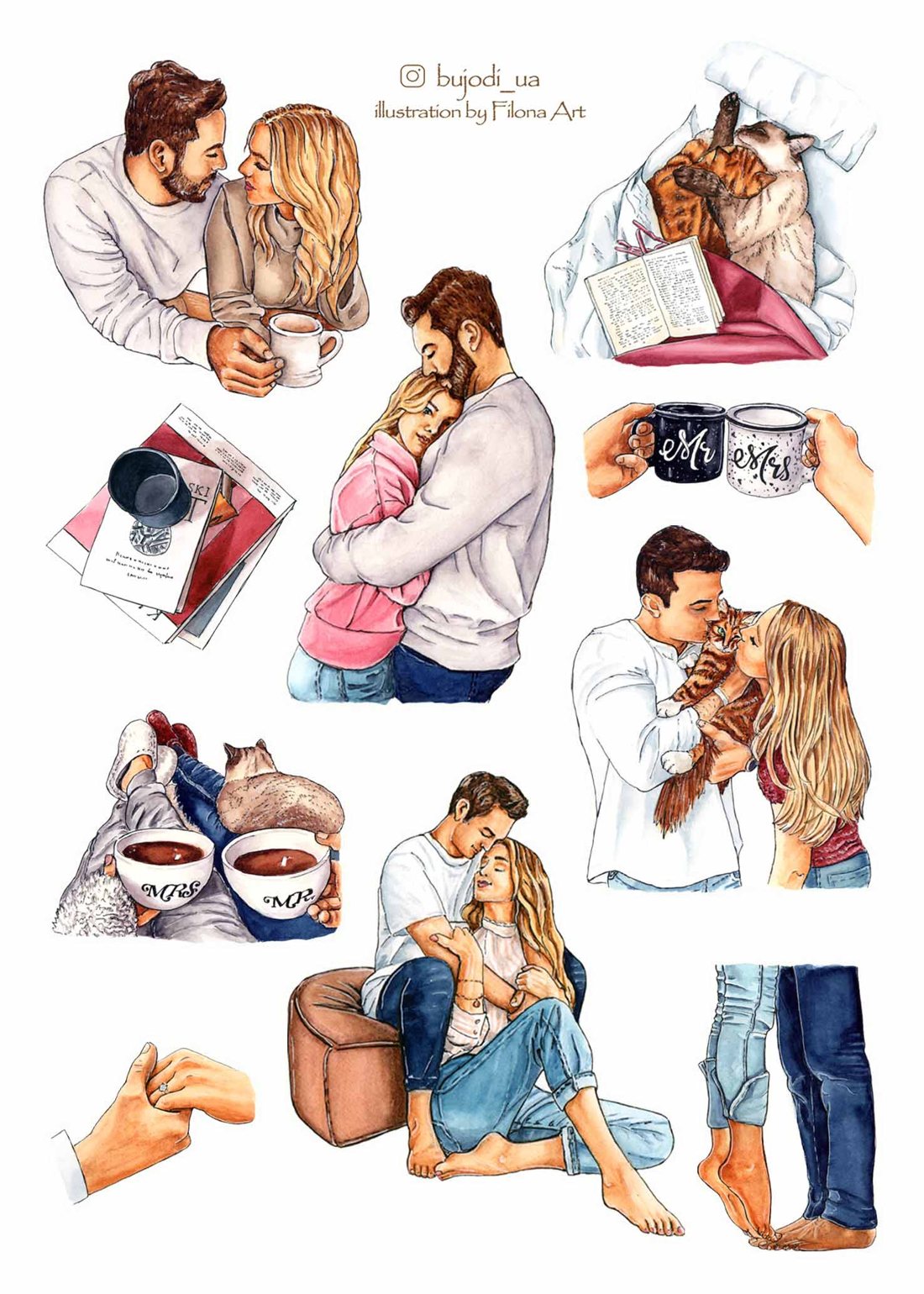 Стікерпак «Love at home»